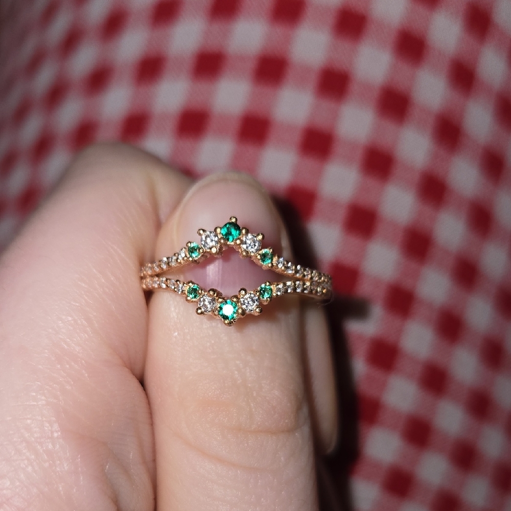 Gold Plated Ring Size 7